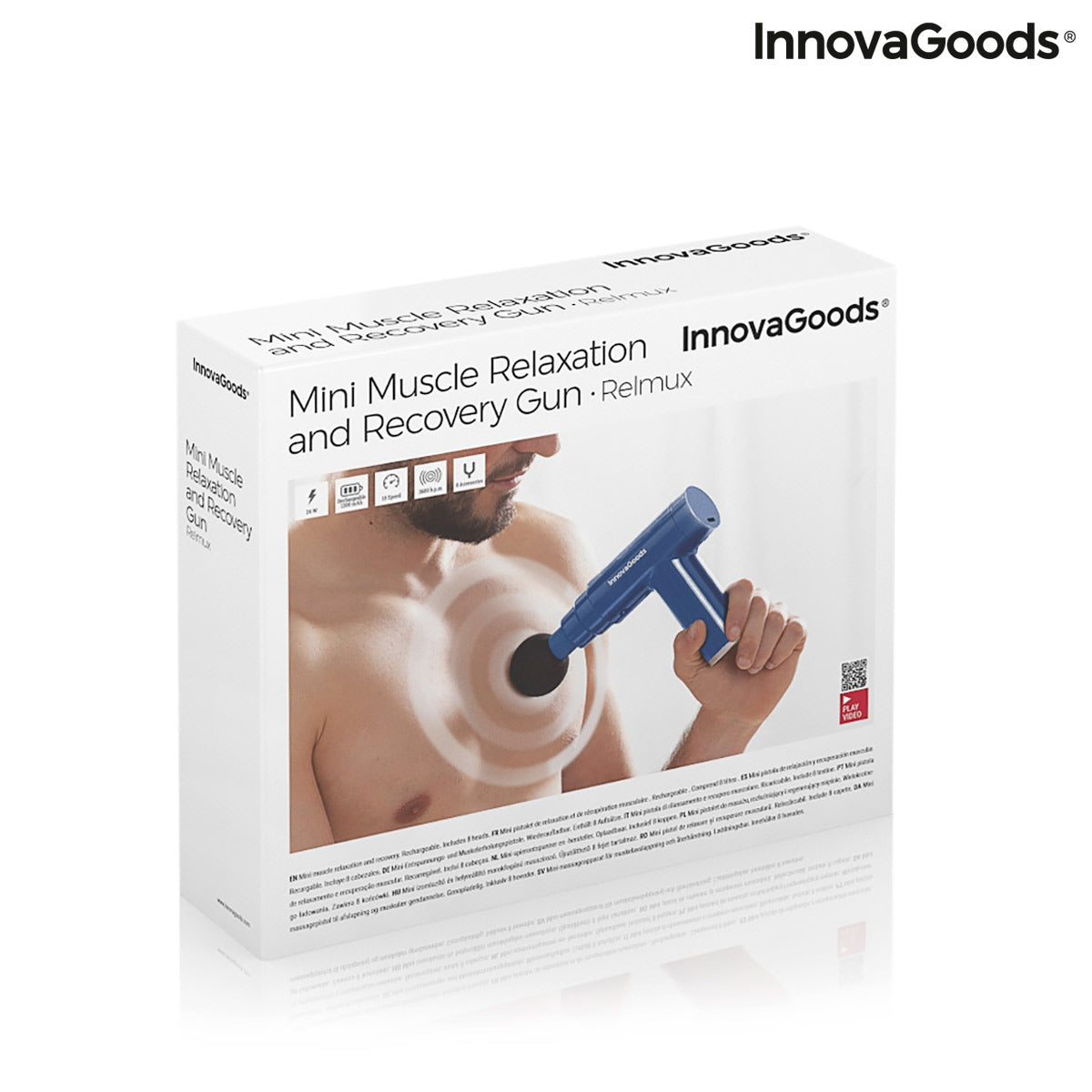 Mini Muscle Relaxation and Recovery Gun Relmux InnovaGoods