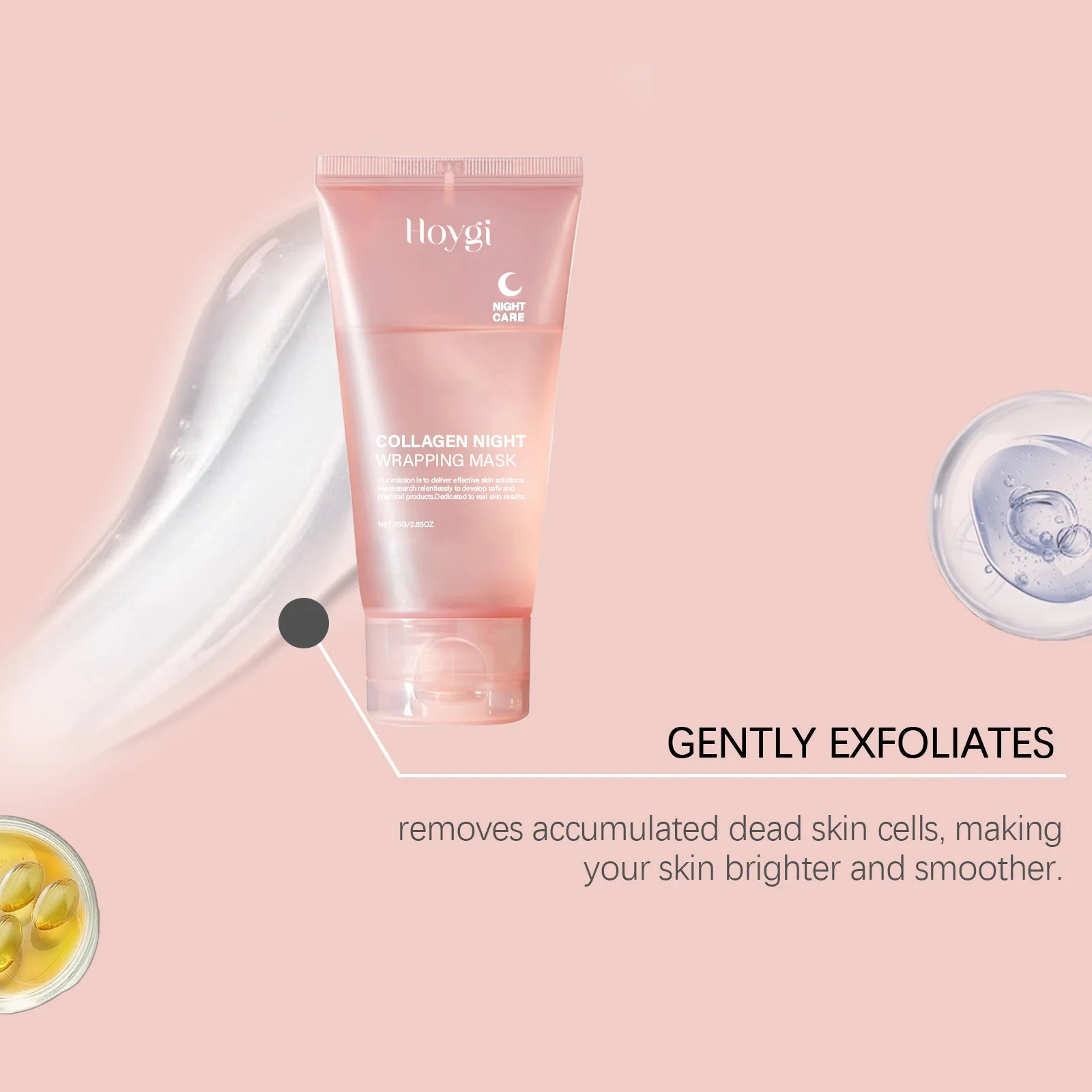 GlowWrap™ Collagen Night Mask 🌙✨ Wake Up Radiant