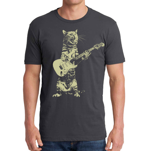 Cat Playing Guitar