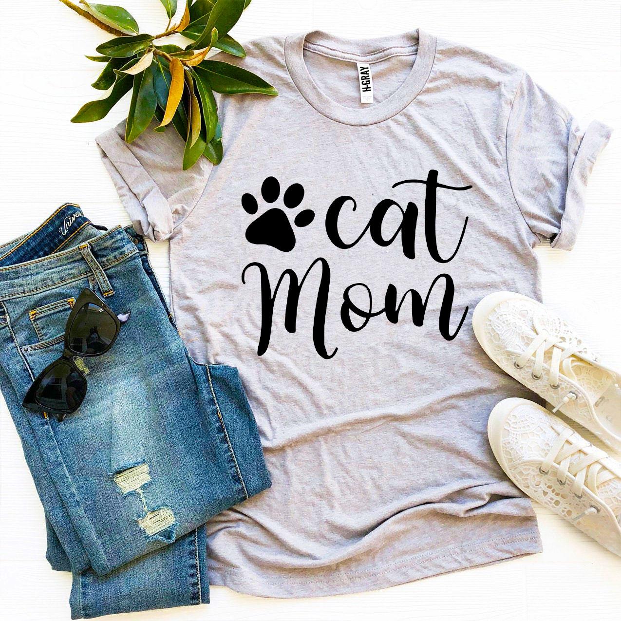 Cat Mom T-shirt